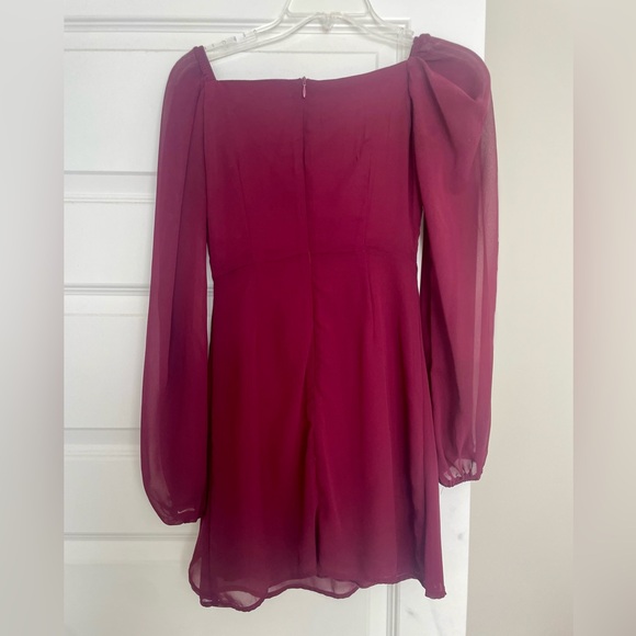 Altard State burgundy mini dress size XS - Picture 2 of 2